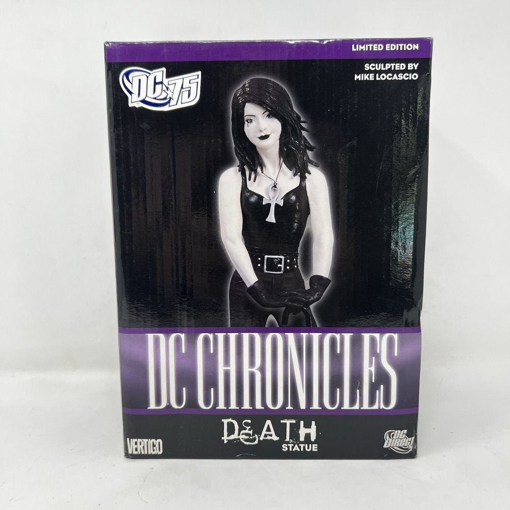 DC Chronicles Death Detailed Statue Vertigo DC75 DC Direct #678
